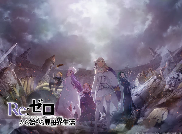 Аниме Re:Zero. Жизнь с нуля в альтернативном мире 3 сериал смотреть онлайн